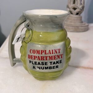 Complaint Department Please Take a Number Coffee Mug Gag Gift